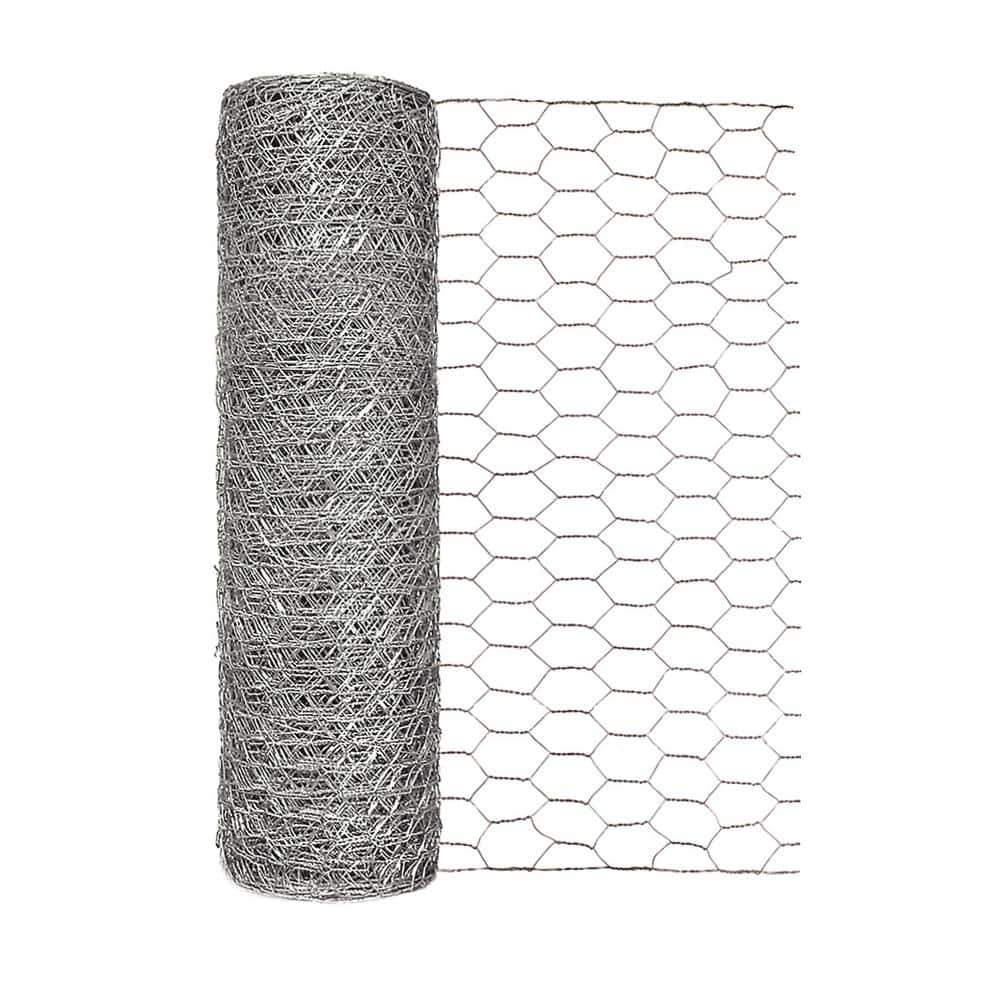Garden Craft 18 in. H x 150 ft. L Chicken Wire with 1 in. Openings