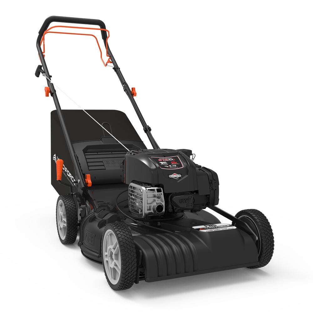 YARD FORCE 21 in. 150cc Briggs & Stratton Just Check and Add Self-Propelled FWD Gas Walk Behind Mower