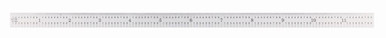General Ultratest 12 In. Flexible Steel Ruler with 5R Graduations CF1245