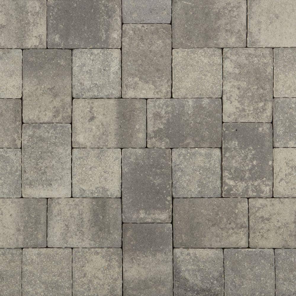 Pavestone Plaza 8.27 in. L x 5.51 in. W x 2.36 in. H Rectangle Granite Blend Concrete Paver (300-Pieces/95 sq. ft./Pallet)