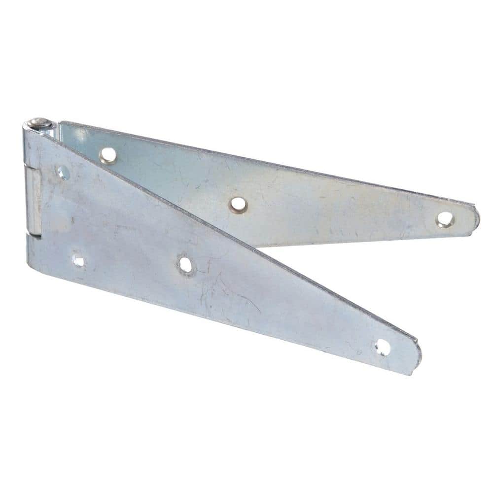 Hardware Essentials 6 in. Heavy Strap Hinge in Zinc-Plated (5-Pack)