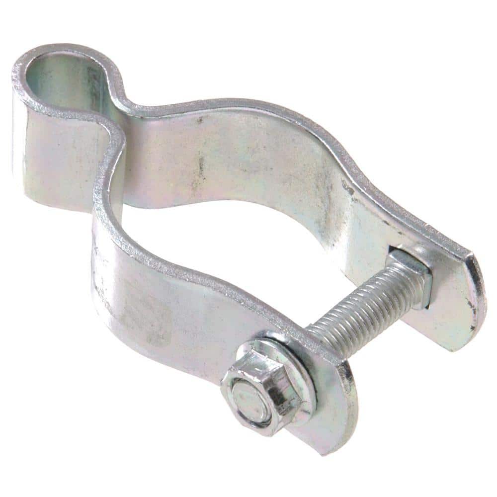 Hardware Essentials 1 in. x 5/8 in. Pipe Gate Hinge in Zinc-Plated (5-Pack)