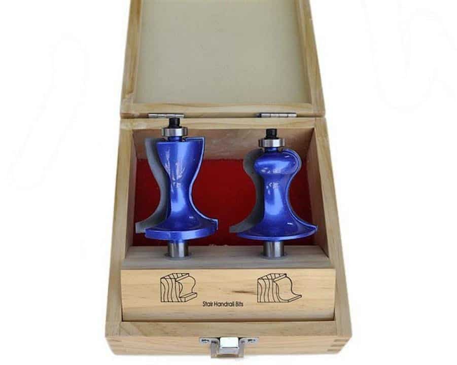 Stair Handrail Router Bit Set