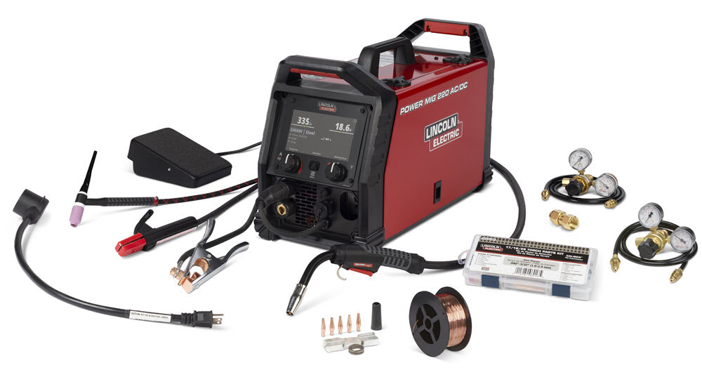 Lincoln Power MIG 220 AC/DC Multi-Process Welder K5379-1