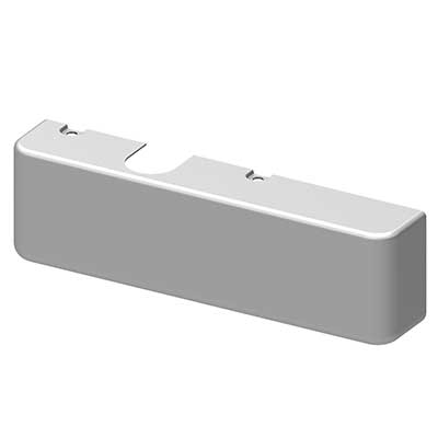 LCN 4110-72MC-LH 689 Metal Door Closer Cover, Left Hand, Part For 4110 Series Surface Mounted Closers, Aluminum (689)
