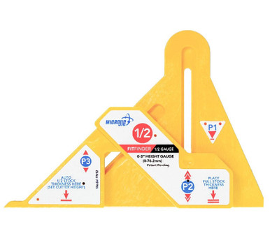 MICROJIG FITFINDER 1/2 Gauge FN12