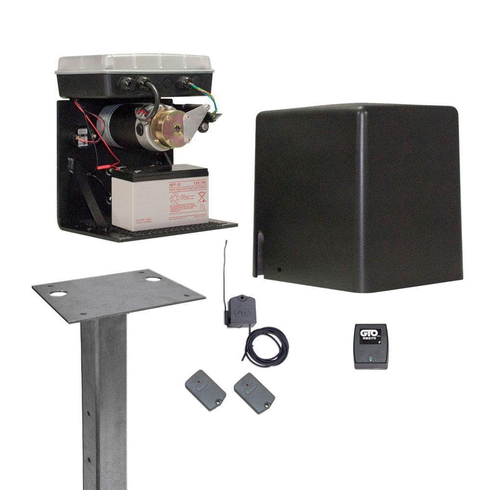 Mighty Mule Contractor Series Standard Compact Slide Automatic Gate Opener Professional Package