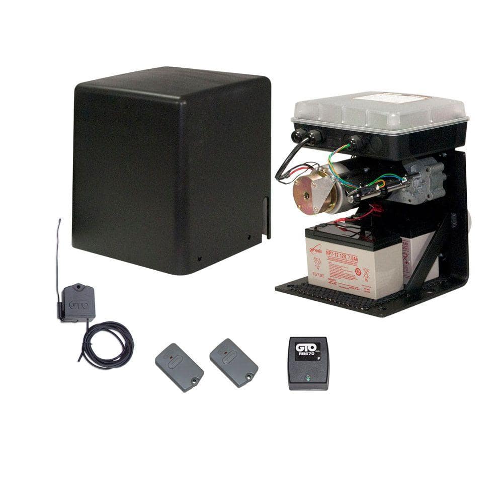 Mighty Mule Contractor Series Compact Slide Gate Opener Bonus Package