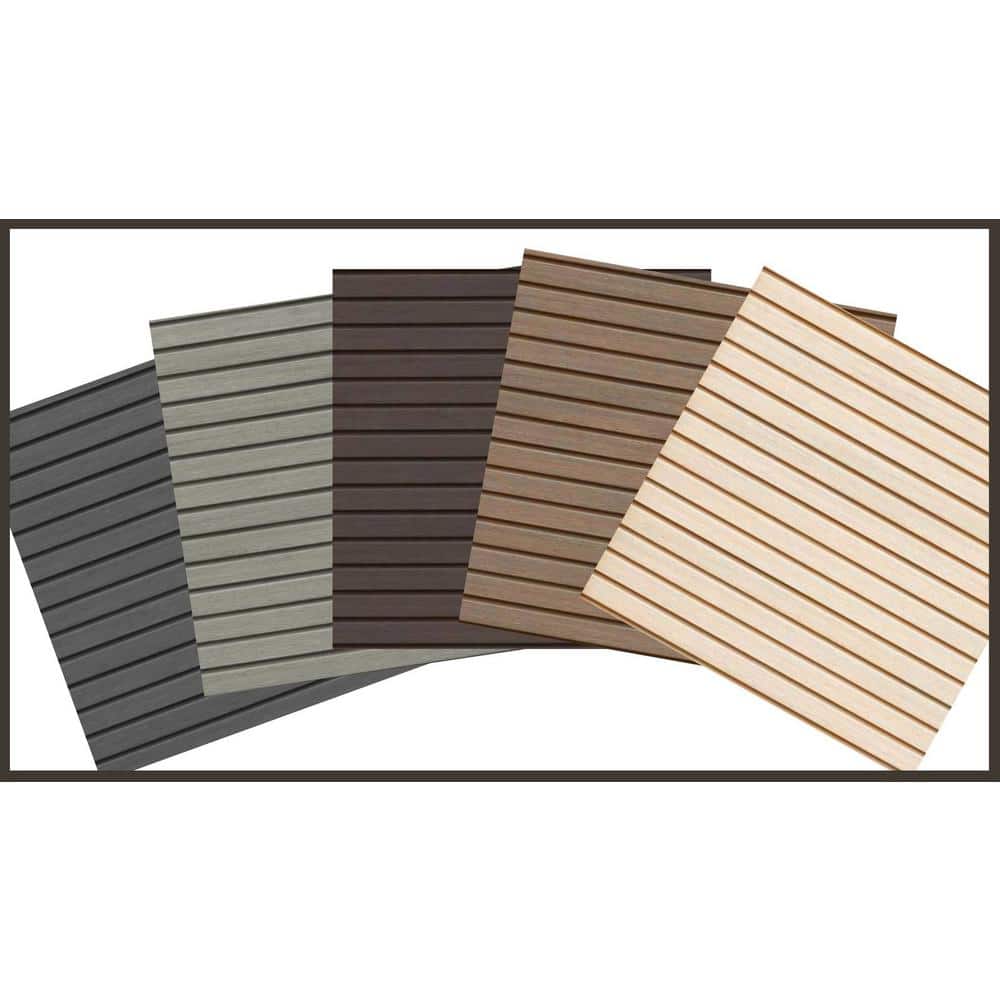 Frame It All 0.6 in. Composite Riviera Fence Sample Pack