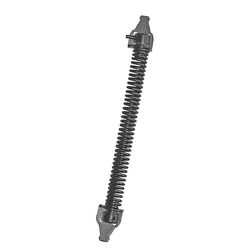 NUVO IRON 13 in. Black Galvenized Steel Self Closing Gate Spring for 84 in. Gates