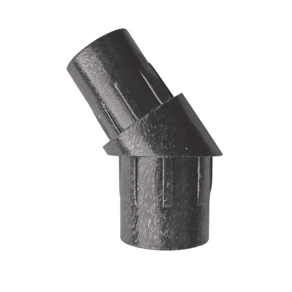 NUVO IRON 3/4 in. Heavy Duty Black Plastic Stair Rail Adapter Connectors for Round Balusters (20-Pack)