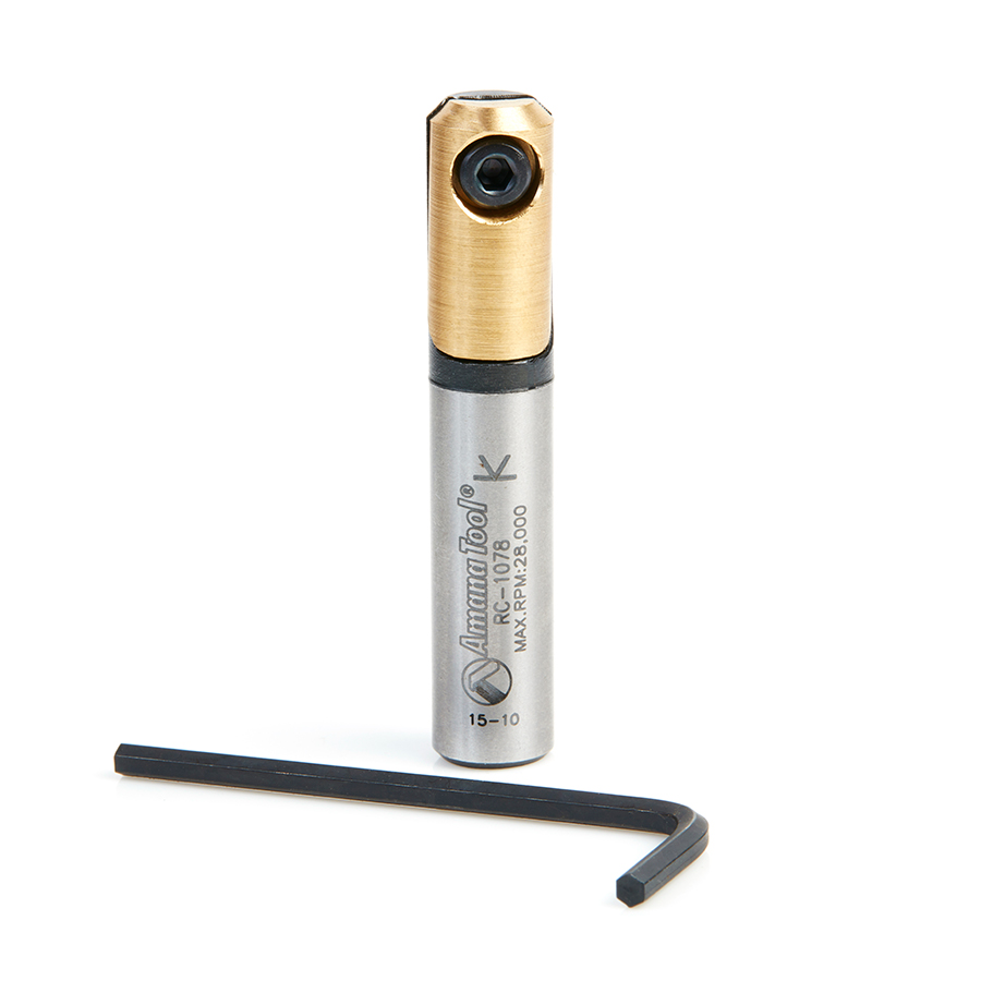 Amana RC-1078 CNC In-Groove Insert Engraving Tool Body 12mm Shank