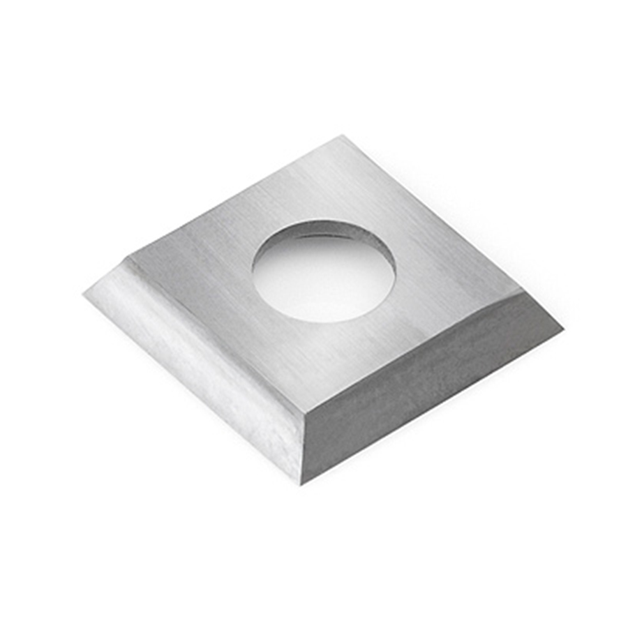 Amana RCK-15 Solid Carbide Insert Replacement Knife 15 x 15 x 2.5mm x 4 Cutting Edges with Straight Edge and Pointed Corners for Soft/Hardwood, Chipboard