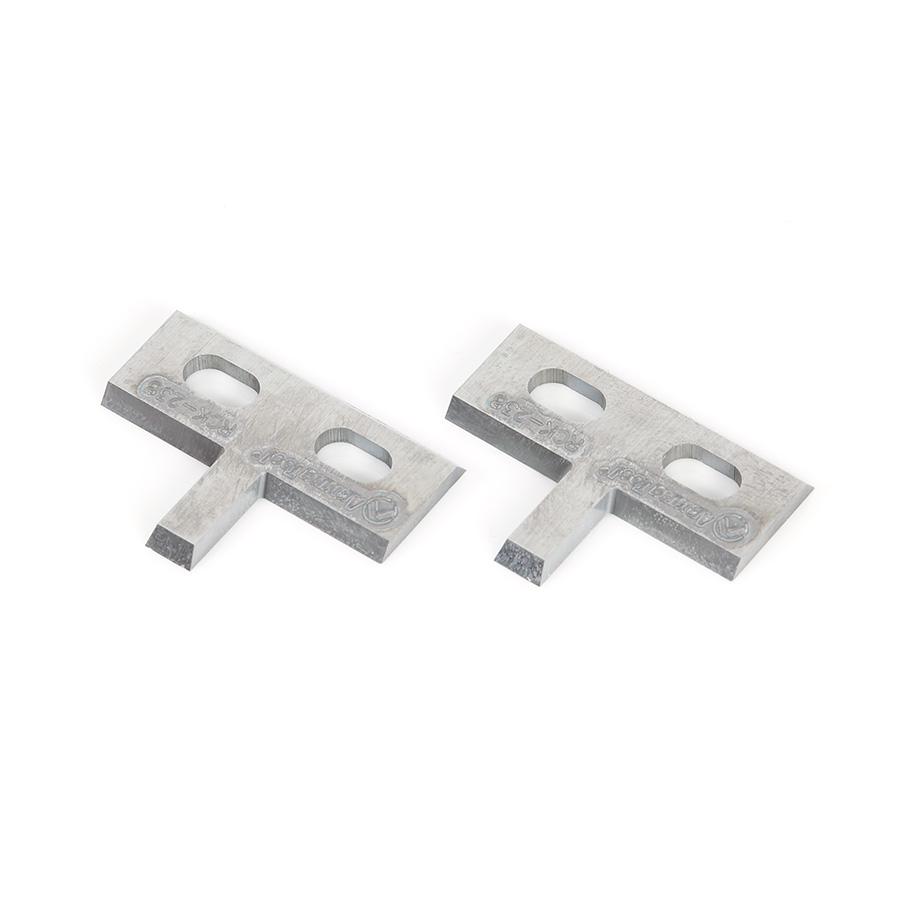 Amana RCK-238 Pair of Insert Carbide Knives for Adjustable Tongue & Groove no. 61218
