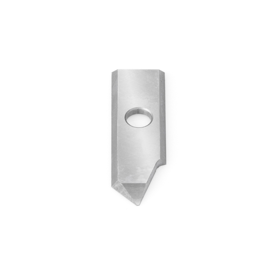 Amana RCK-393 Solid Carbide Insert 90 Deg x 0.040 Inch V Tip Width Engraving Knife for In-Groove System