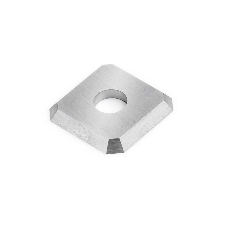 Amana RCK-459 Solid Carbide 4 Cutting Edges Insert Knife MDF, Fiberboard 12 x 12 x 1.5mm x 45 Degree Angle
