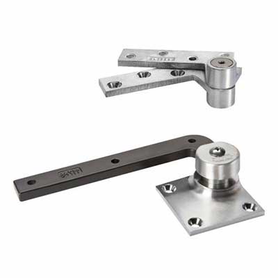 Rixson 117 x 1-1/2 626 LH, 1-1/2" Inch Offset Pivot Set For Doors Up Tp 150 LBS, Includes 180 x 1-1/2OS Top Pivot, Left Handed, 626 Brushed Chrome