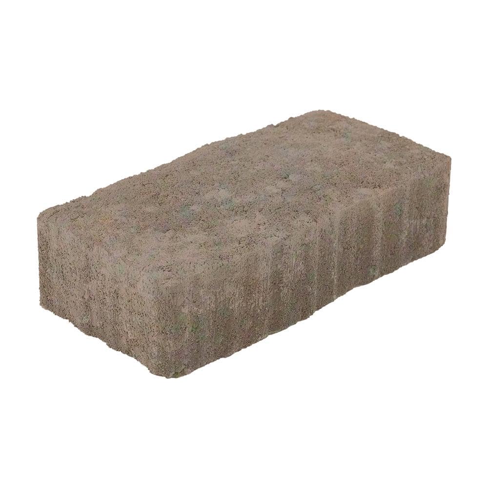 Pavestone Clayton 7 in. L x 3.5 in. W x 1.77 in. H Sand/Brown/Charcoal Blend Concrete Paver (840-Pieces/143 sq. ft./Pallet)