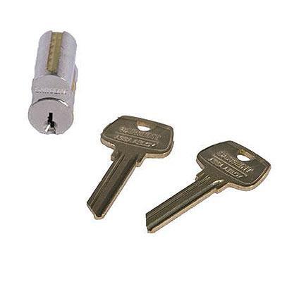 Sargent 6300 LA LFIC Core, LA Keyway, 6 Pin, "0" Bitted, [2] Blank Keys