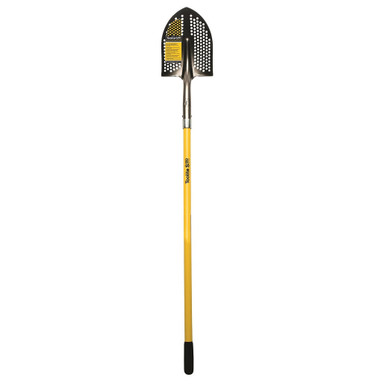 Seymour Midwest Mud & Muck Toolite #2 Round Point Shovel, 48" Yellow Fiberglass Handle 49500