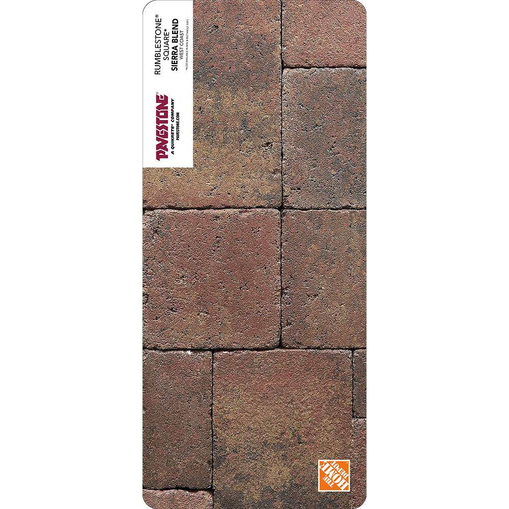 Pavestone PAPER SAMPLE - 7 in. x 7 in. Sierra Blend Concrete Paver (1 - Piece)