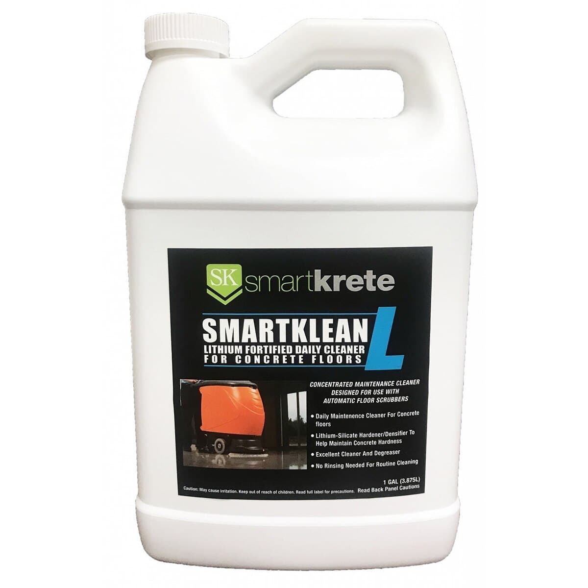 SmartKrete - SmartKlean Lithium Fortified Daily Concrete Cleaner and Degreaser