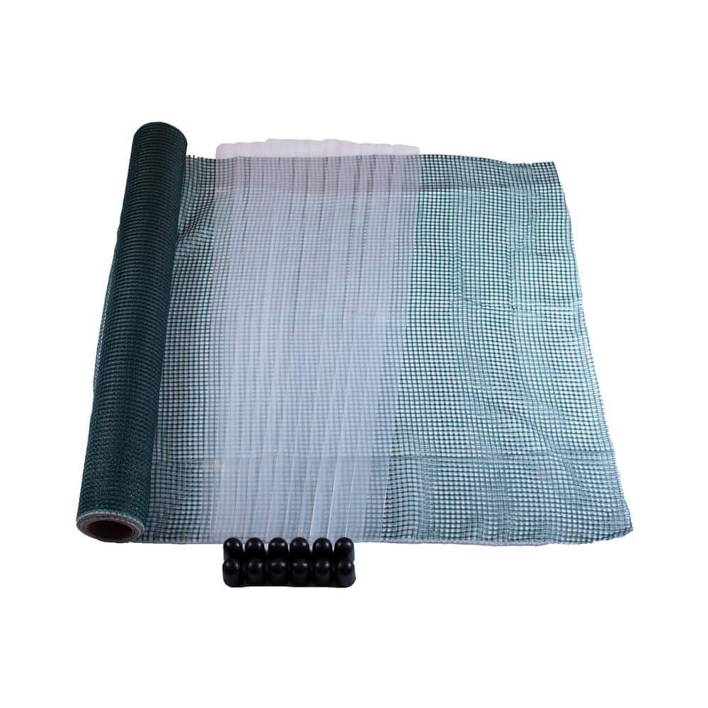 4 ft. x 50 ft. Green Barrier Fence with Pocket Net Technology