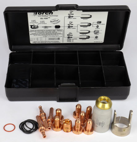 Thermal Dynamics Plasma Spare Parts Kit, Manual 1Torch 80Amp 5-0110