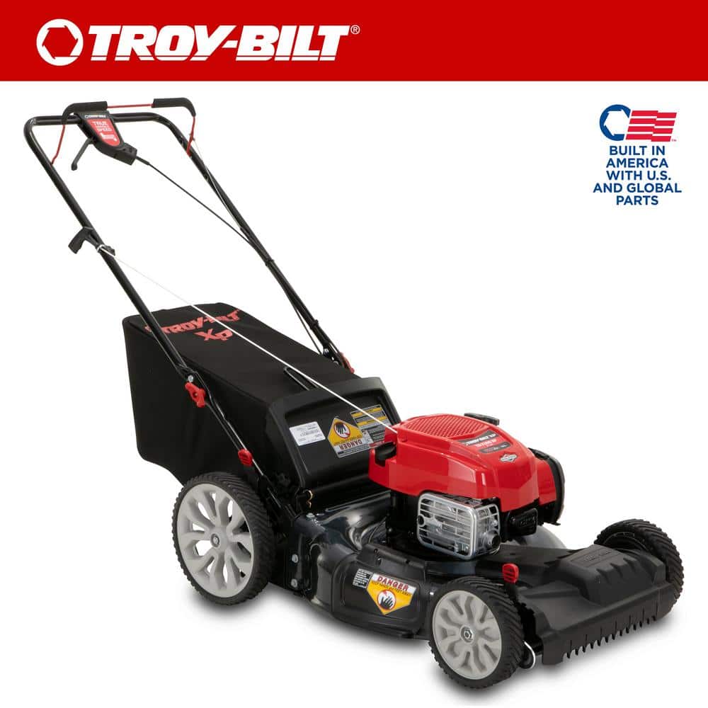 Troy-Bilt XP 21 in. 163cc Briggs and Stratton ReadyStart Engine Gas FWD Self Propelled Walk Behind Lawn Mower