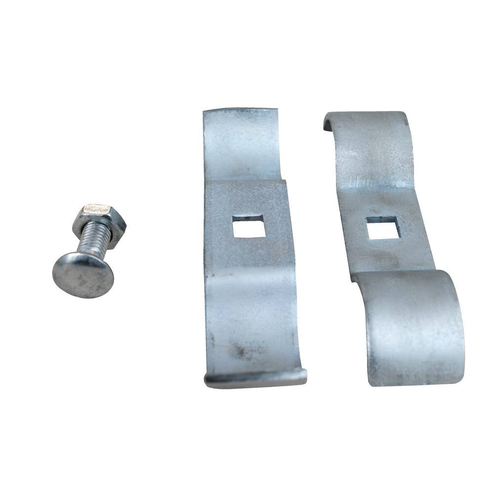 Vestil Connectors for Galvanized Construction Barrier Systems 5-1/4 in. x 1-1/8 in.