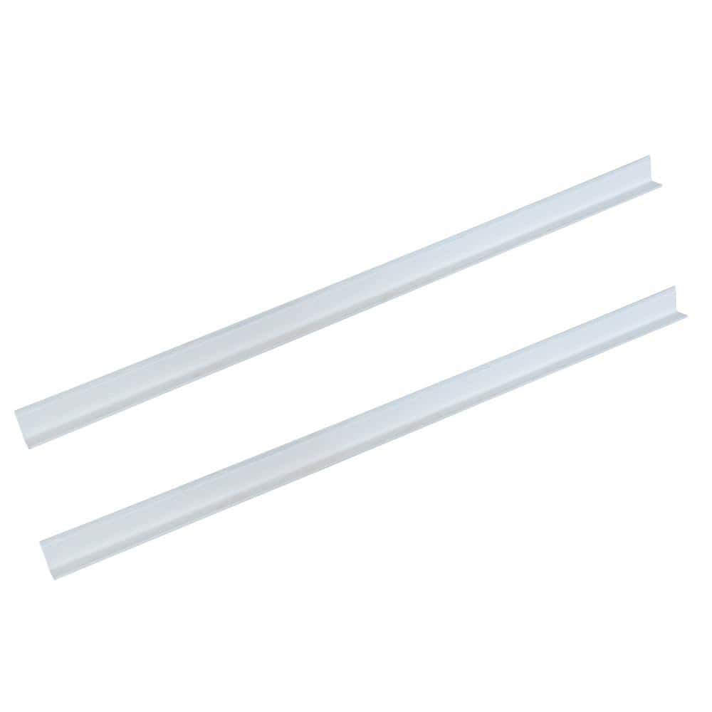 30 in. x 1-3/5 in. x 1/8 in. Composite FRP Angle Steel Fence Post for Corner / Line, (4-Pack)