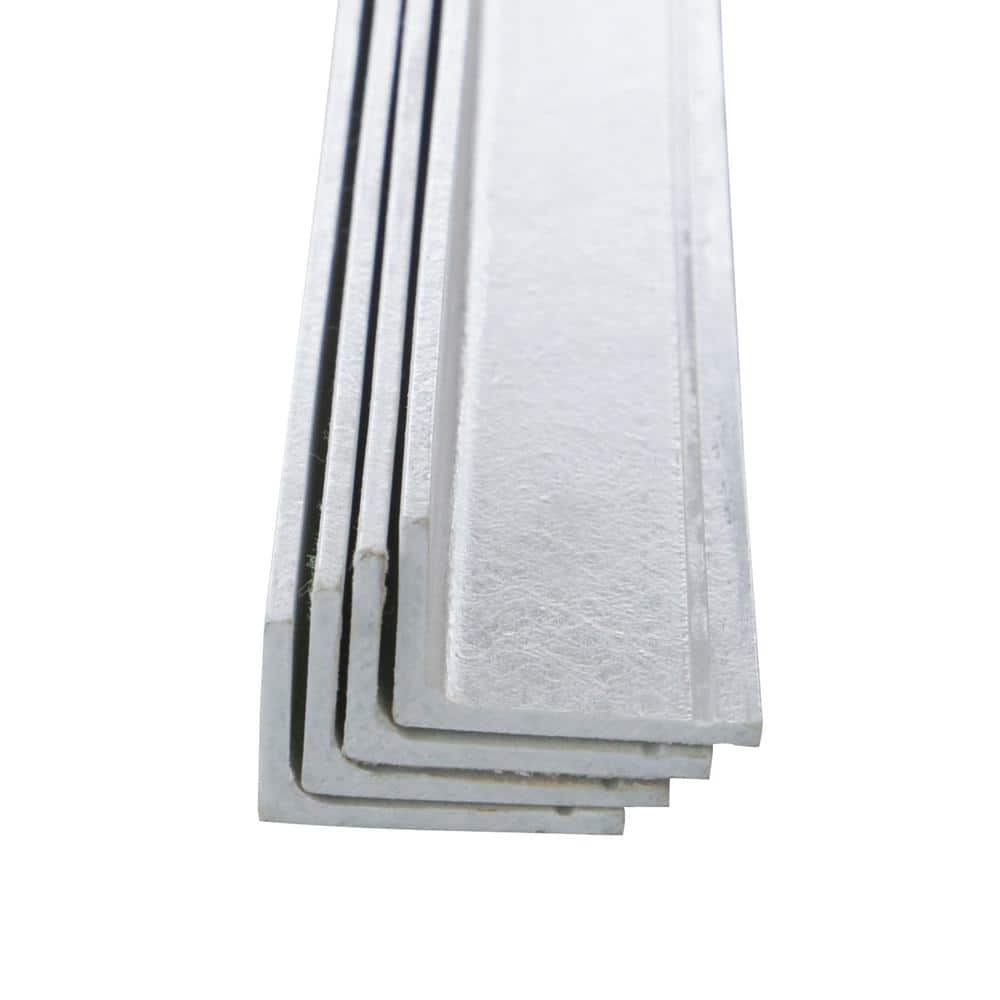 36 in. x 1-3/5 in. x 1/8 in. Composite FRP Angle Steel Fence Post For Corner Line (4-pack)