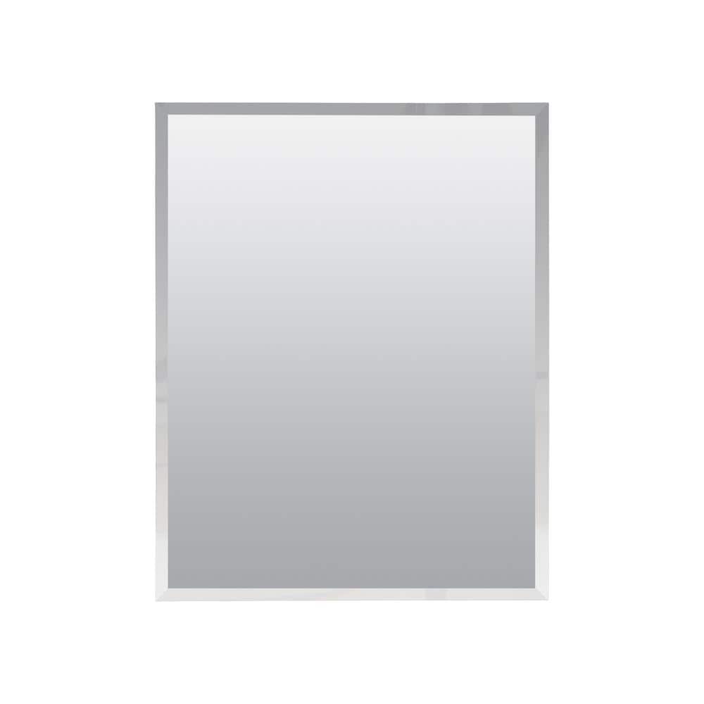 Glacier Bay 16 in. W x 20 in. H Rectangular Plastic Medicine Cabinet with Mirror