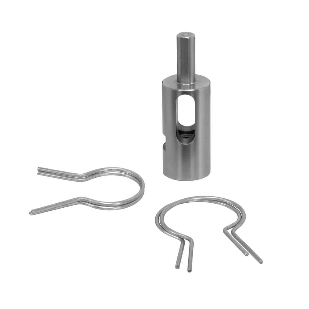 YARDGARD SpeedyTie Chain Link Fence Steel Combo Pack 1-3/8" for Top Rail (100 PCS), 1-5/8" for Line Post (100 PCS), Drill Chuck