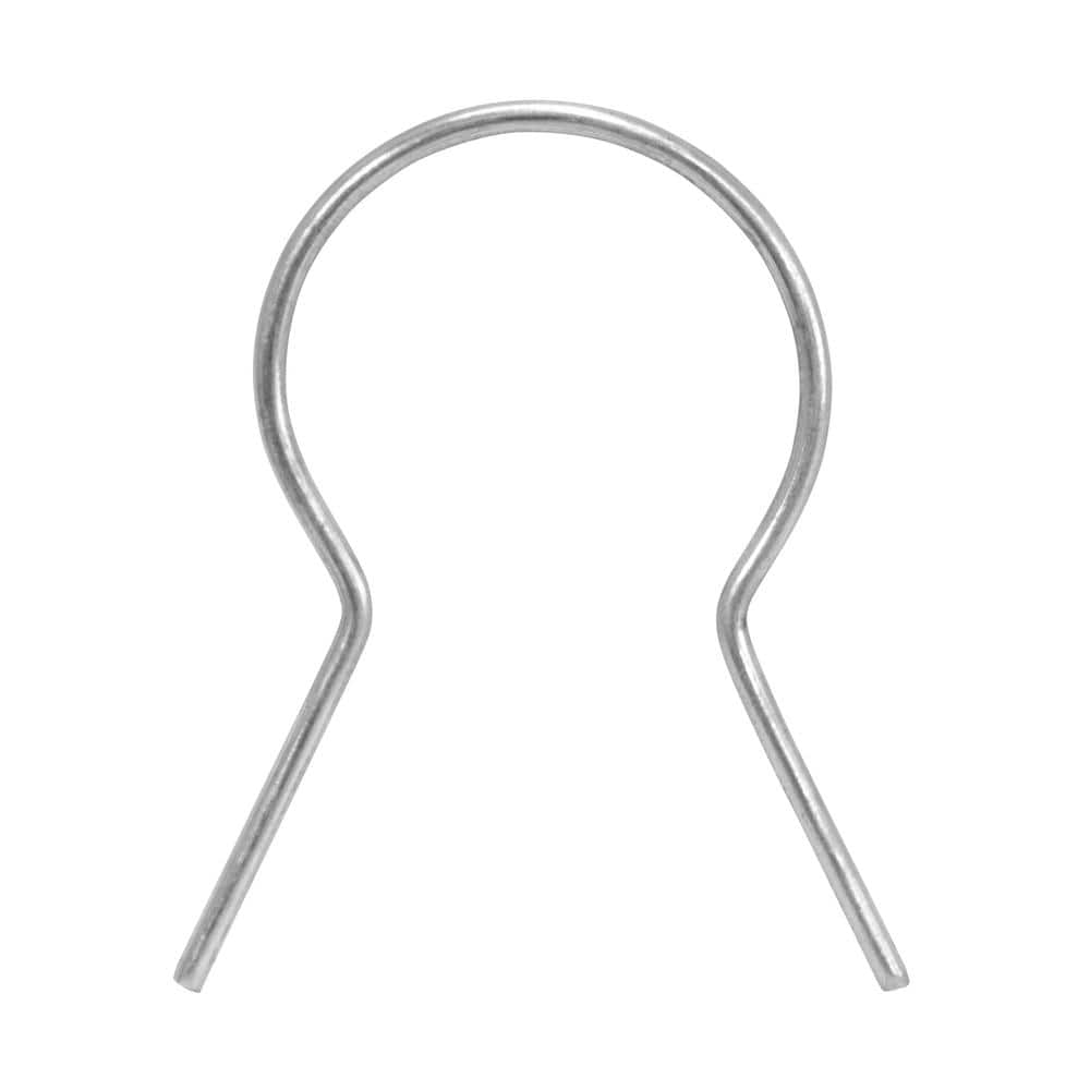 YARDGARD SpeedyTie Chain Link Fence Top Rail Galvanized Steel Tie Wires 1-3/8" Diameter (100 PCS)